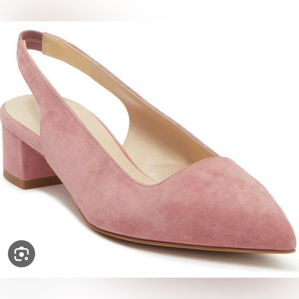 Everlane - The Editor Slingback - Roswood Suede 8.5 US